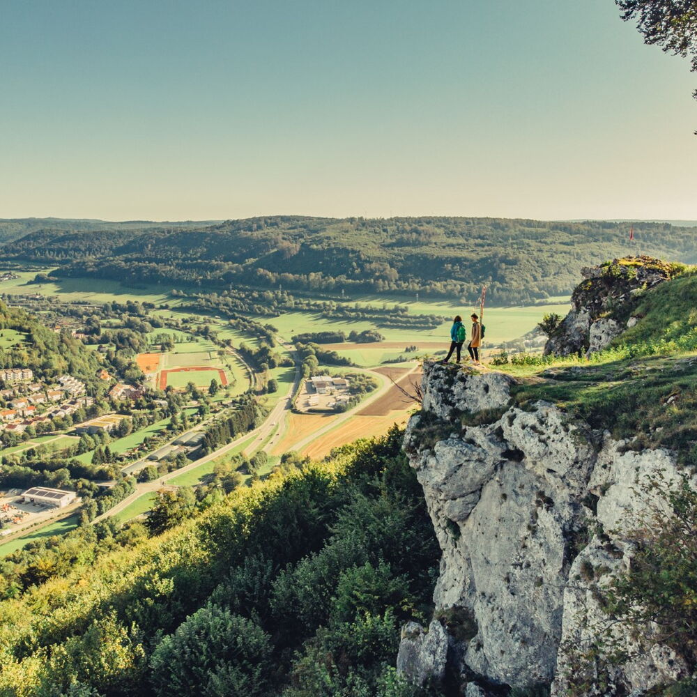 Wandern auf dem Rodstein in Oberkochen